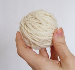 my first handspun yarn